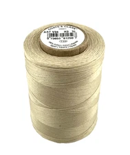 Coats & Clark 100% Cotton Sewing Thread, Ecru, 1200 Yards - 1 Count, New