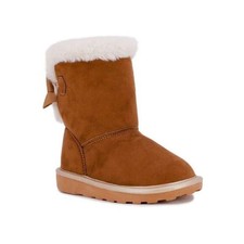 London Fog Girls Toddler Boot Fur Lined Size 6 NEW bag V