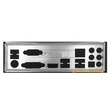 For ASRock Fatal1ty B85 Killer Shield I/O IO Rear Baffle Backplate Motherboard