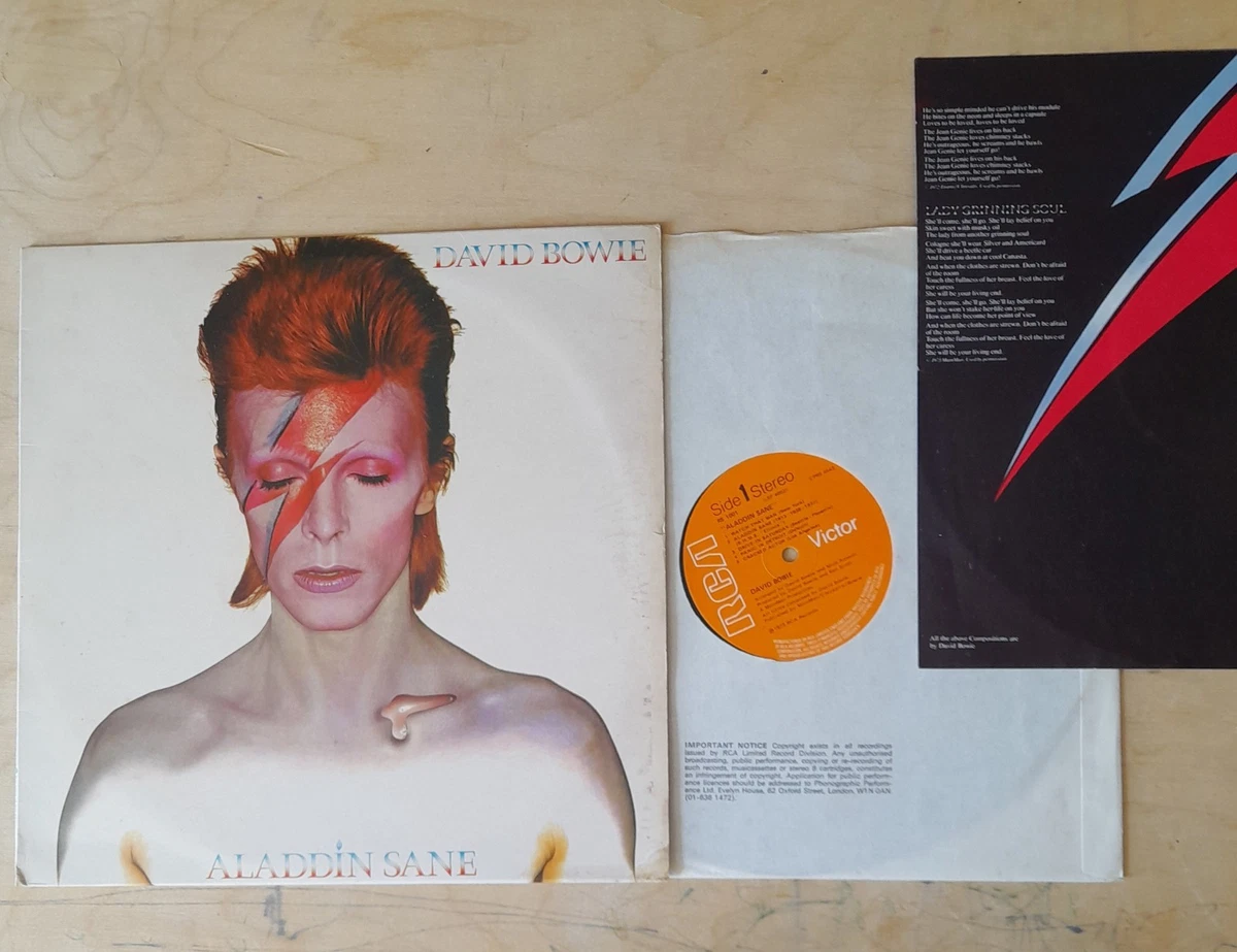 David Bowie Aladdin Sane In Vinyl Records for sale - eBay