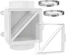 Dryer Lint Trap, Indoor Dryer Vent with Lint Catcher Filter, Dryer Duct Lint Tra