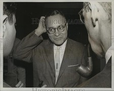 1959 Press Photo Ralph Bunche @ New York City Commission on Intergroup Relations