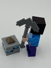 LEGO Minecraft Steve Minifigure W/ Weapon
