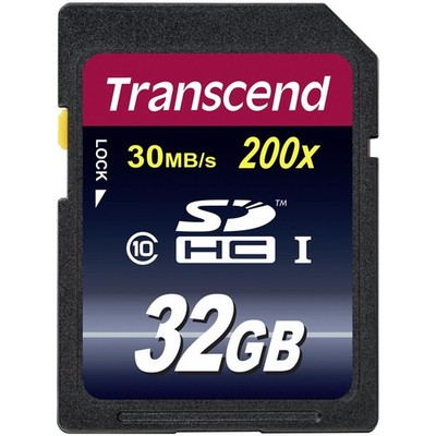 Transcend Extreme-Speed 32GB Class 10 SDHC Speicherkarte TS32GSDHC10
