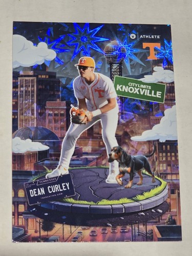 Dean Curley 2025 Onit City Limits Card #CL-1 Tennessee Volunteers