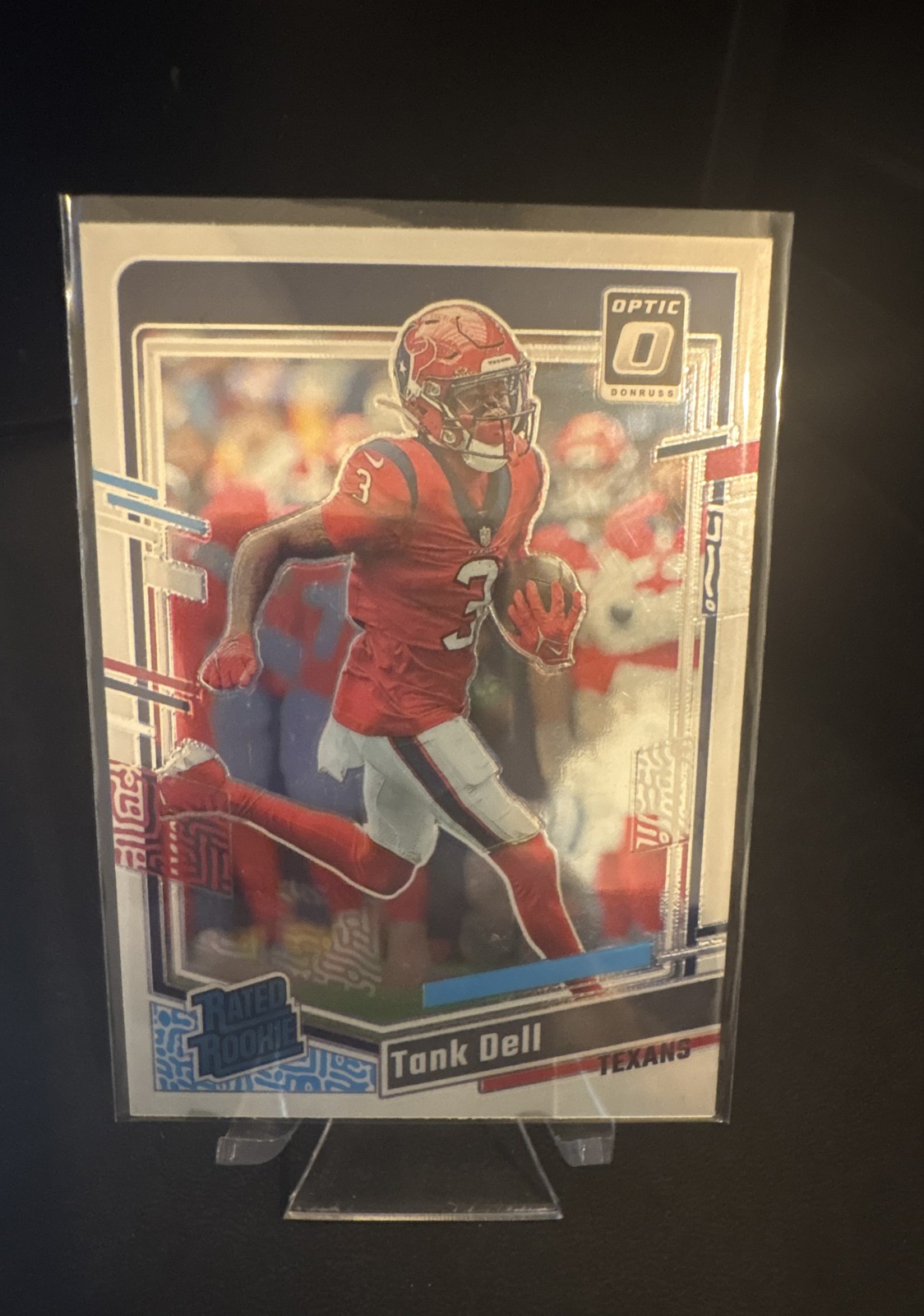 2023 Panini Donruss Optic - Rated Rookie Tank Dell #245 Holo Prizm (RC)