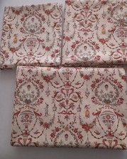 3 Vorhänge Maßgeschneidert   aus Toile de Jouy  Stoff  mit  Heißluftballon Motiv