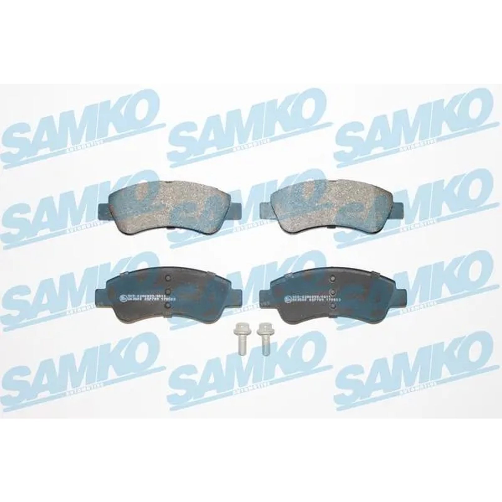 1x ORIGINAL® SAMKO Bremsbelagsatz, Scheibenbremse Vorne für Citroën XSARA