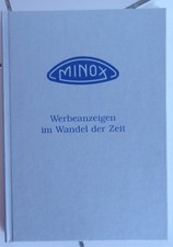 Buch Minox 8x11 Werbeanzeigen im Wandel der Zeit. 54 Seiten