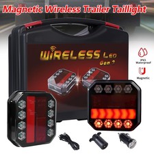 Wireless Magnetic Trailer Lights   Rechargeable LED TailLight Kit For Trailer