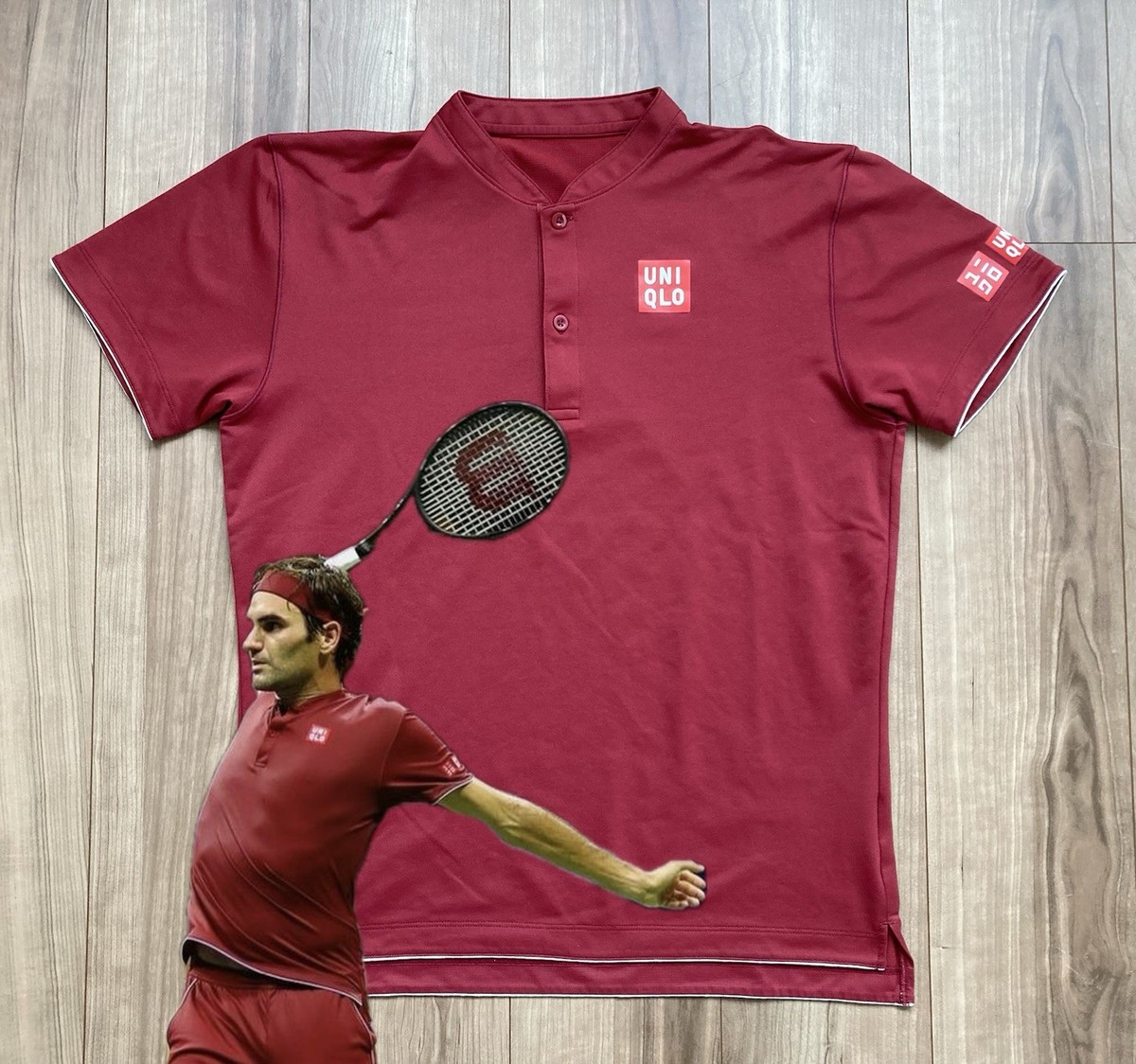 UNIQLO Roger Federer モデル ゲームシャツ&ゲームパンツ2枚 Roger Federer and UNIQLO Launch New Collection - The