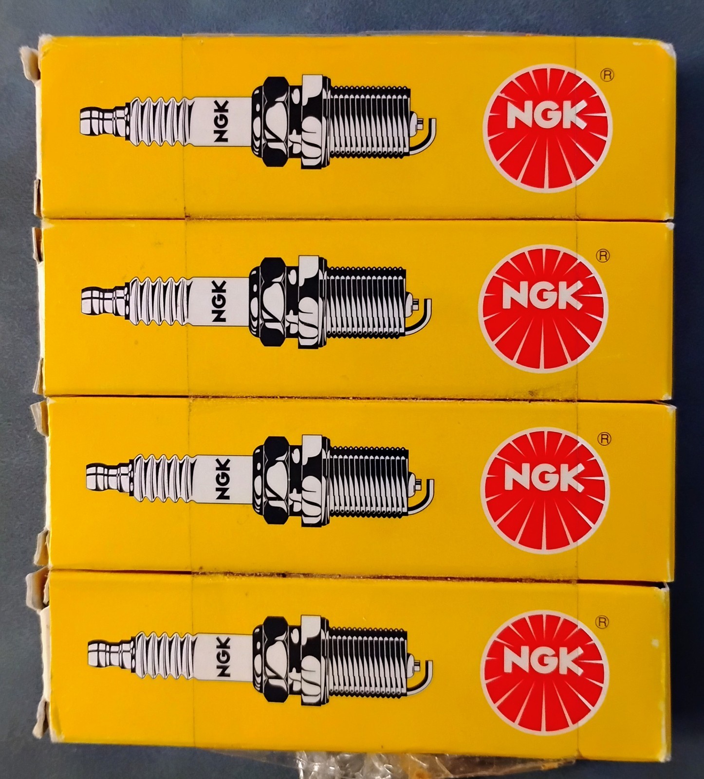 Set Of 4 New NGK - 4929 - DPR8EA-9  Spark Plugs