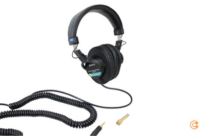 Sony Bügelkopfhöhrer MDR 7506 Schwarz Over Ear Kopfhörer 100 dB 3 m Spiralkabel