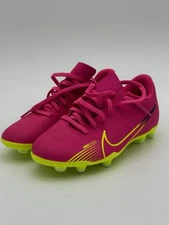 Size 1.5 Y Nike Junior Mercurial Eap or 15 Pink And Yellow