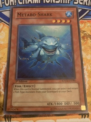 Yugioh Metabo-Shark SOVR-EN086 1st Edition VLP