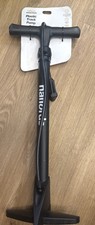 Halfords Essentials Track Pump Dual valve Presta/Schrader