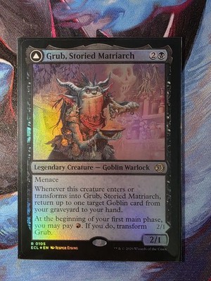 MTG Lowryn Eclipsed Grub, Storied Matriarch - Foil 0105