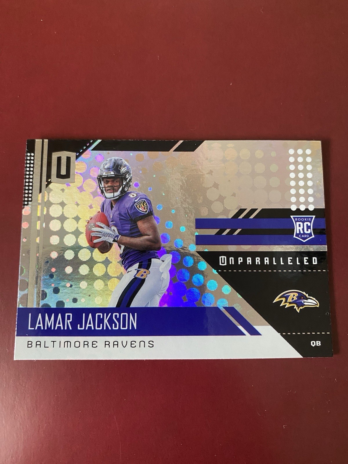 2018 Panini Unparalleled - Rookie Lamar Jackson #209 (RC)