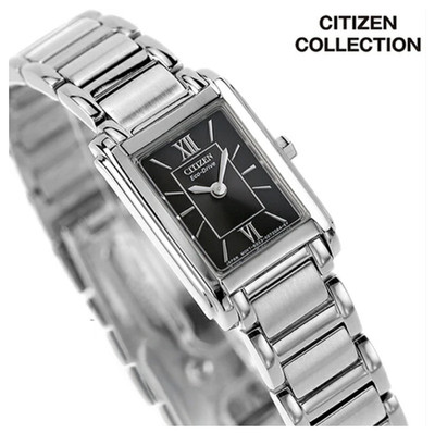 [ New] CITIZEN Collection FRA36-2431 Eco-Drive Black Silver Ladie's Watch Japan