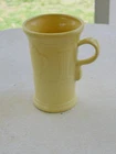 Set of 6 Fiesta Yellow Ceramic Pottery Mugs With Handle Glossy Finish USA