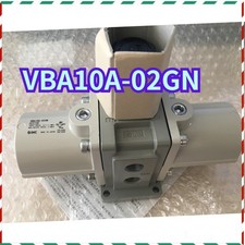 Fast Ship SMC VBA10A-02GN Pneumatic Booster Valve New