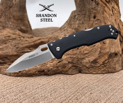 Cold Steel Pro Lite Sport Lockback 1.4116 Steel Blade Black GFN Handle (CS20NU)