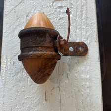 Vintage Amber Double Sided Bullet Truck Light- Untested