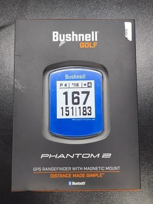 New Bushnell Golf Phantom 2 GPS Rangefinder - Blue | eBay