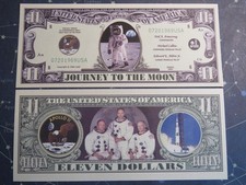 NASA Apollo 11 Neil Armstrong Space Moon Flight ~ $1,000,000 One Million Dollars