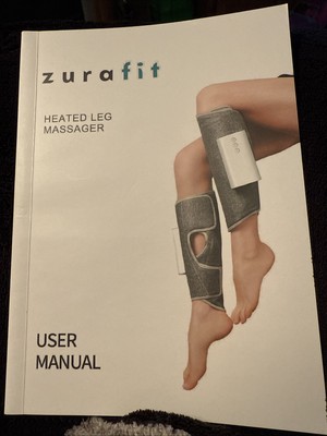 Zurafit Heated Leg Massager Air Compression- Brand New In Box w User Manual
