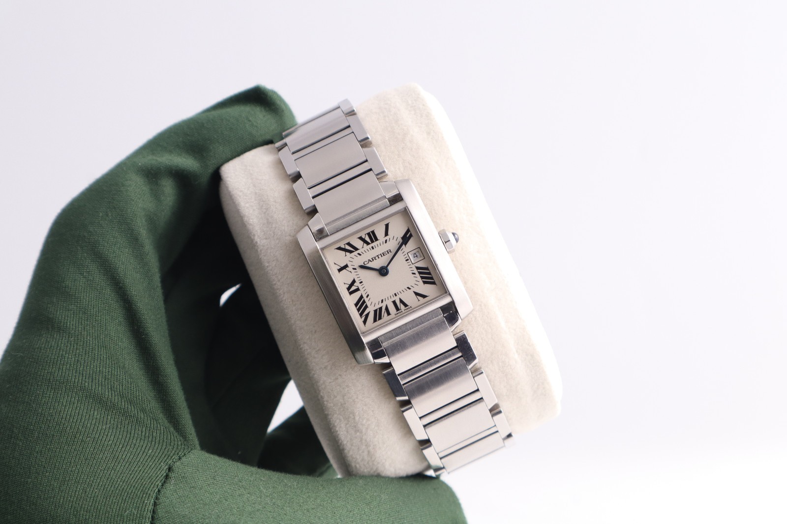 Cartier Tank Francaise White 25 mm Quartz 2465 Women’s Watch