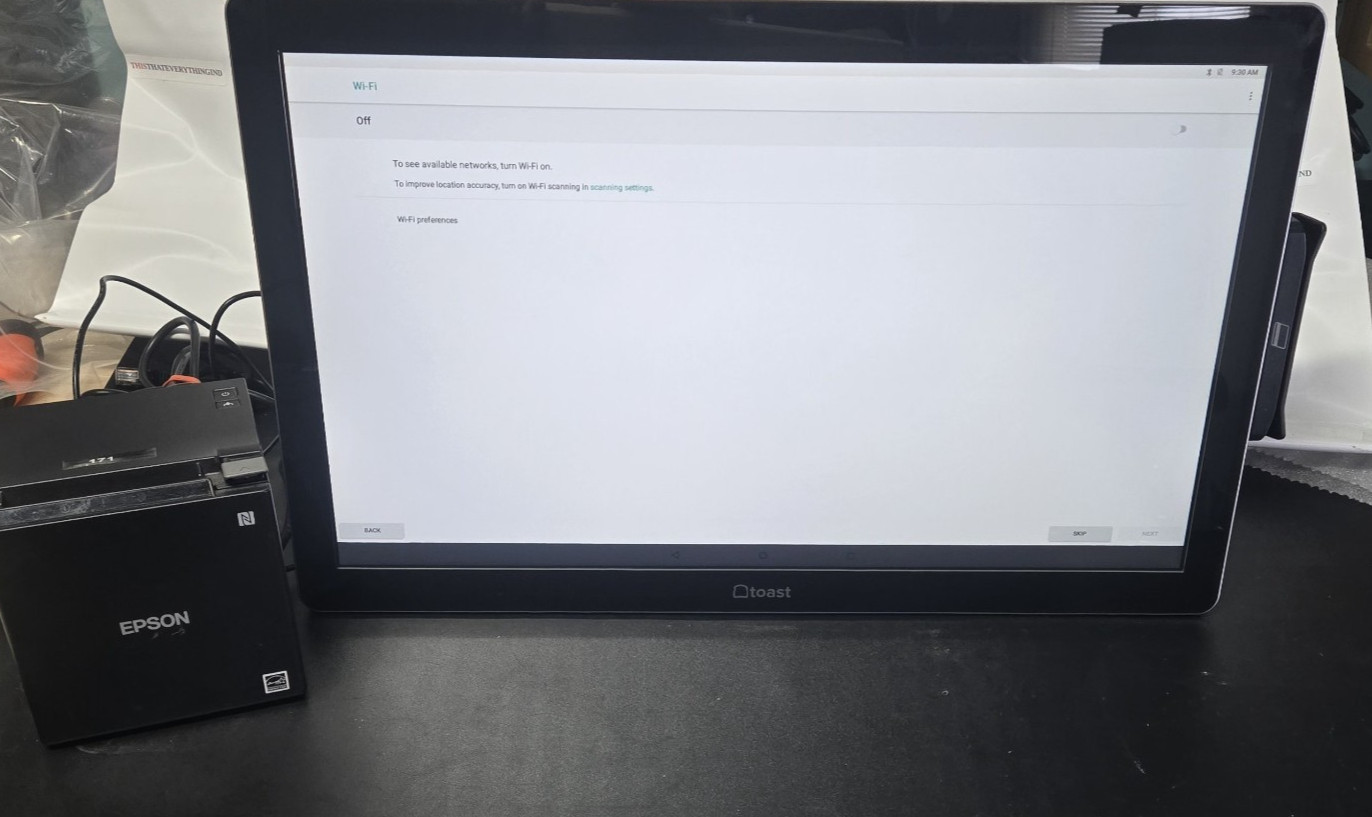 ELO 22 ESY22i1B I-Series Touch Screen All-in-one TOAST Computer credit Buisness