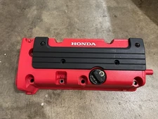 Honda K SERIES K24 Valve Cover Wrinkle Red With Oil Cap And Spark Plug Cover