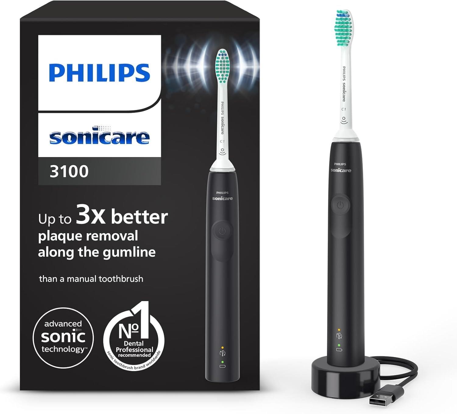 Philips Sonicare 3100 Series Electric Toothbrush  HX3671/14