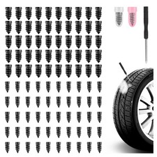 YGDMD 100PCS Tire Plug Kit,Self-Service Flat 0.58 x 0.27 x inch,