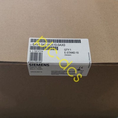 1PCS SIEMENS 6AV6542-0CA10-0AX0 SIMATIC HMI Touch Panel Brand new Fedex or DHL