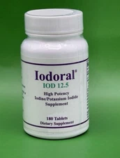 Iodoral IOD 12.5 mg Supplement 180 Tablets  Expires 02/2026