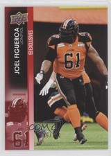 2022 Upper Deck CFL Exclusives 85/100 Joel Figueroa #17 2j2