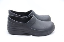 Crocs At Work Shoes Womens Size 8 Neria Pro II Black Clogs Slip Resistant