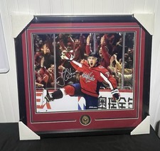 TJ Oshie Signed And Framed 16x20 Photo Washington Capitals JSA