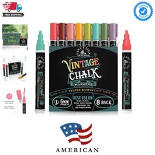 Liquid Chalk Markers for Blackboards - Wet Erase Marker Pens - Chalk Markers ...