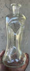 denmark HOLMEGAARD 10 1/2" CLEAR DECANTER jacob bang MCM KLUK KLUK pinched — photo 3