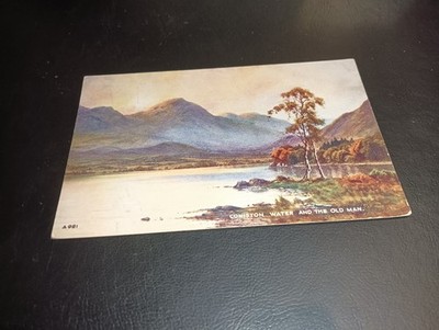 Künstler gezeichnet, Coniston Water & Old Man, CONISTON, Lancashire - E. H. Thompson