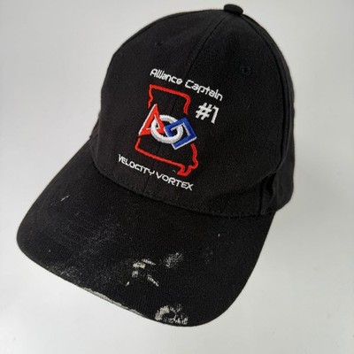 Alliance Captain Velocity Vortex #1 Baseball Cap Hut One Size Schwarz Baumwolle