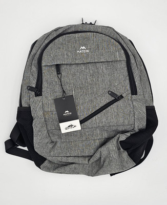 MATEIN Travel Laptop Backpack Gray Anti Theft USB Charging Port NWT