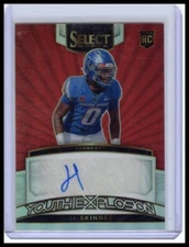 2023 Panini Select Draft Picks #YS-JLS JL Skinner Signatures Red Prizm