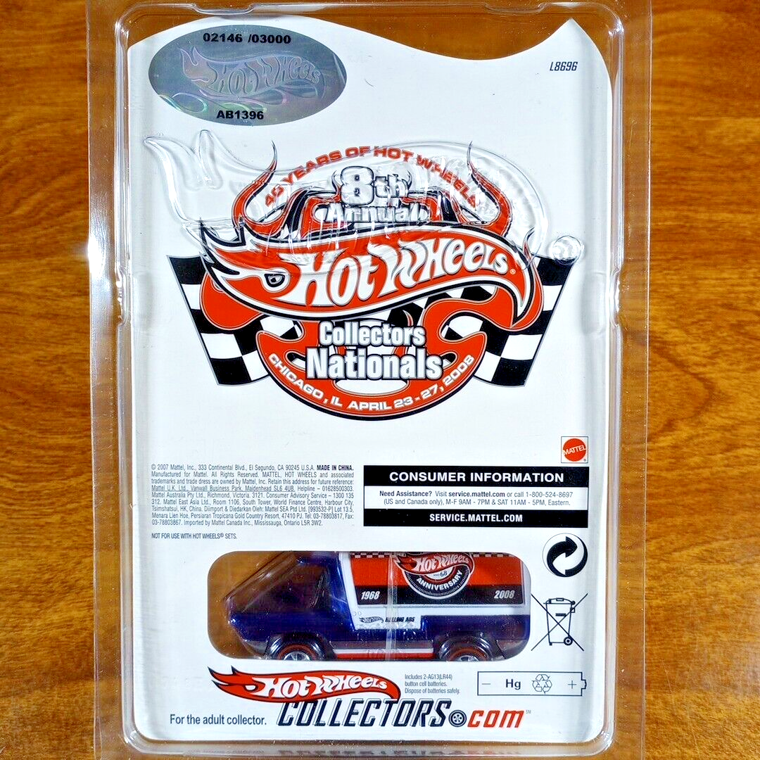 Hot Wheels RLC 8th Collectors Nationals Billboard Truck 2146/3000