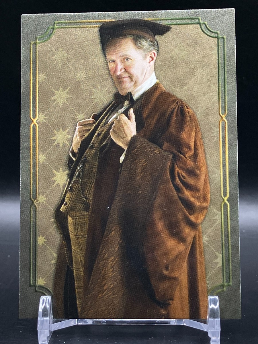 Harry Potter Evolution Horace Slughorn Cards English Made in Italy