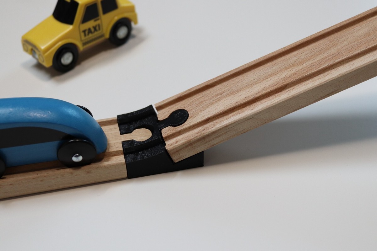 TrackSmith 10 Adapter Für Duplo-kompatible Autorennen – Brückenbauer Für Kinder Ab 4 Jahren