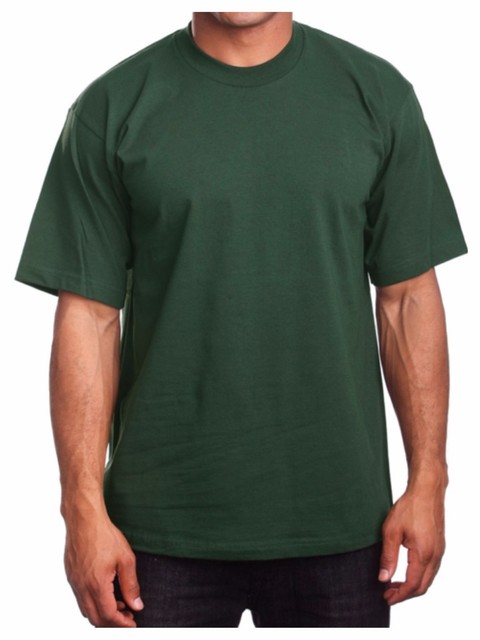 Big And Tall Men's T-Shirt HEAVY WEIGHT Crew Neck Plain Sports Active Gym S-7X | eBay